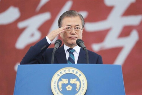 【韓国】文大統領の支持率、３８％に下落…不動産・住宅公社問題の影響