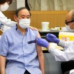 菅首相　１回目のワクチン接種を受ける