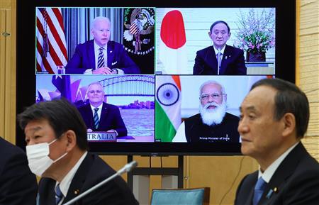 【朝鮮日報】米「クアッド4カ国、中国に対するいかなる幻想もない」日米印豪による初のクアッド首脳会議