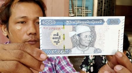 ミャンマーの紙幣発行が困難に　ドイツ企業が技術供与停止（G+D社）