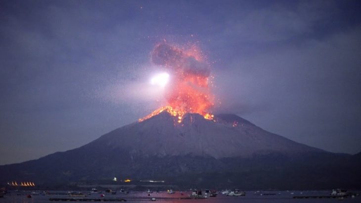 【4/25】桜島、噴火ｗｗｗ