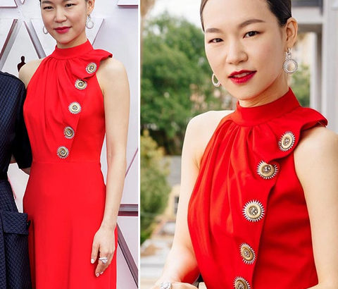 【韓国ネット】 アカデミー賞授賞式、韓国人女優の中国風衣装が物議＝「誰が選んだ？」「がっかり」