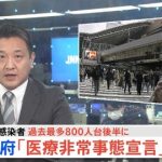 【速報】大阪新型コロナ感染者800人台後半の見通し　4月7日