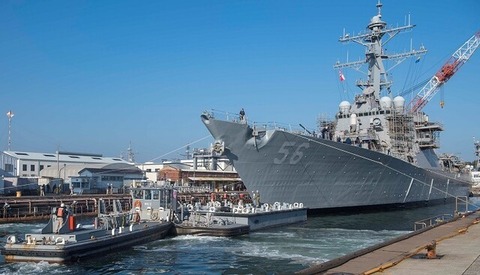 米艦船が台湾海峡を通過　演習、挑発を急増させる中国と一触即発に　中国「この軍事作戦に強く反対している」