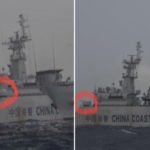 【尖閣諸島】石垣市議会議員・「今回、中国海警は砲を搭載していました。恐らく前後で四門。この海警船を撮影したのは僕が初めてらしいです」