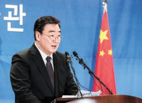 【韓国報道】駐韓中国大使「韓国の努力は評価…台湾表現はちょっと残念」