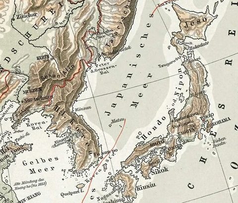 【日本海ｗ】 独島が韓国領土であることを示す海洋境界線が引かれた西洋古地図6点、韓国海研究所が初公開