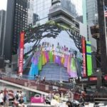 「韓服は韓国の伝統文化だ」…米NY・タイムズスクエアに「韓服の広告」