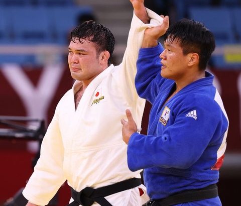 【東京五輪】柔道　ウルフアロンが韓国のチョグハム選手を倒し金メダル！　100kg級