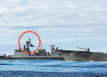 【バ韓国】 韓-米-日-豪、海軍連合訓練「パシフィック バンガード」… 旭日旗かかげた日本軍艦と並んだ韓国艦の写真公開は異例
