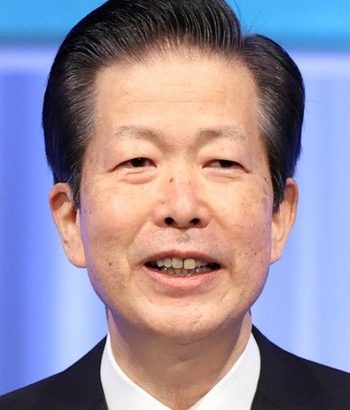【アホパヨク】山口那津男代表　中国共産党にはこれからも一層、世界の平和と発展のために力を尽くしていただきたい。