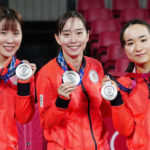 【東京五輪】オリンピック、卓球女子団体が銀メダル!