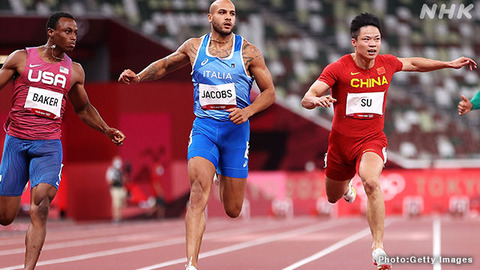 【すごい！】中国選手が9秒83のアジア新記録　男子100m準決勝