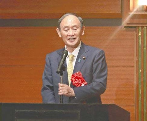 【講演】 菅前首相、コロナ対策に「朝から晩まで取り組んだ」…講演で成果強調