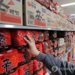 【国民食】韓国で加工食品の価格高騰　即席麺は１１％上昇