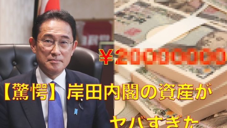 岸田内閣の資産公開！！閣僚トップは野田聖子の2億８５００万円！！！