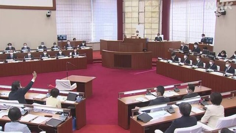 外国籍住民参加の住民投票条例案 反対多数で否決 東京 武蔵野