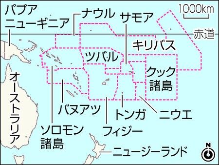 【国際】太平洋３カ国に海底ケーブル　日米豪、中国対抗で資金支援