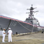 【米海軍】 米駆逐艦「イノウエ」就役　初の日系人名　元上院議員の功績たたえ