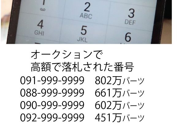 【希少価値090】どうしても手に入れたい！！携帯番号の「090」オークションで高値取引されるwwww