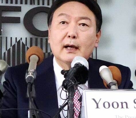 【韓国大統領選】野党陣営が混迷　尹候補が活動中断、選対幹部の大半が退陣へ