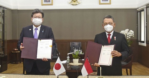 【脱炭素化】アンモニア燃料発電で協力 日本、インドネシアが覚書