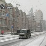 【速報】東京で午後2時に積雪1センチ　東京の積雪は2020年３月以来　