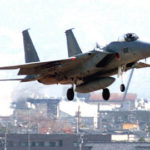 【小松基地】F15戦闘機 日本海上空で機影消える 周辺の海上に破片 墜落か