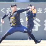 阪神ドラ１・森木 自主トレ初日から “高等テク”　矢野監督も「いいキャッチボールする」と称賛