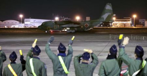 【自衛隊】トンガ派遣、航空自衛隊のC130輸送機2機は20日夜、愛知県の小牧基地から出発