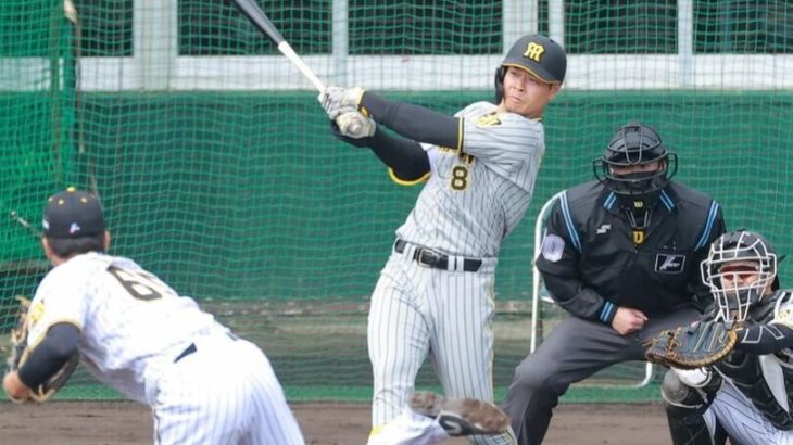 【阪神】矢野監督は本塁打の佐藤輝について「緩みのないスイングで、ヘッドが効きそうなバッティング」