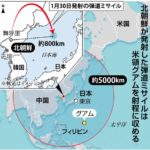 日本・グアム狙うミサイル量産か　北朝鮮「宇宙撮影」演出も