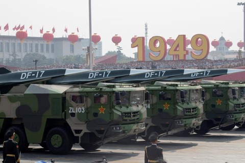中国人ロケット技術者が米国亡命、ベール脱ぐ極超音速ミサイル　南回りで米国を攻撃する最新システム開発、北朝鮮も保有か