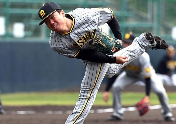 阪神・村上　紅白戦で３回３失点　激しい開幕ローテ争いの中　一歩後退