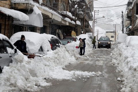 【ゴーンに出してもらえよ】厳寒のレバノンに日本が9億7,400万円の緊急無償資金協力
