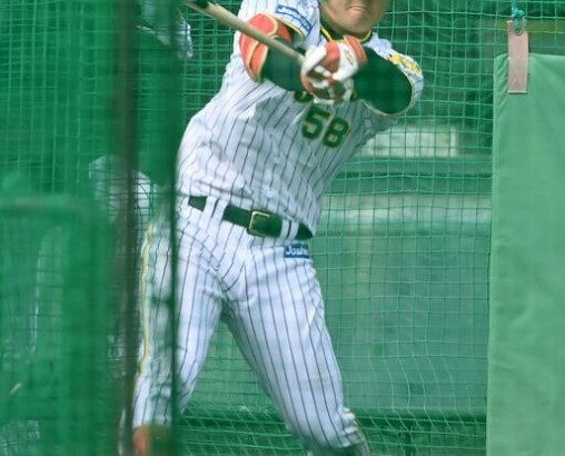 阪神４位前川右京が打撃の課題に直面、フリー打撃で岩田の投球に安打性ゼロ「引いていたらダメ」