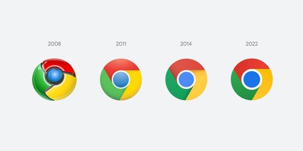 ジミな変更でスンマ変！『Google、Chromeブラウザのロゴを8年ぶりに変更』