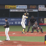 【オープン戦】阪神３ー１オリックス　3回裏　佐藤輝明　タイムリー2ベースヒット