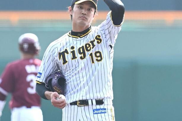 阪神・藤浪は４回７安打５失点　開幕ローテ入りへアピールならず　球数１００球