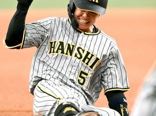 阪神・中野復活　合流即Ｖ三塁打　開幕遊撃スタメン「取れるように頑張りたい」
