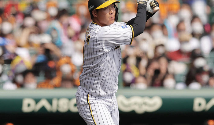 阪神５番大山悠輔が二塁打含むマルチ安打、開幕に向け６試合連続安打