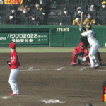 【オープン戦】阪神９ー２広島　６回裏　小野寺暖　2点タイムリーヒット！！