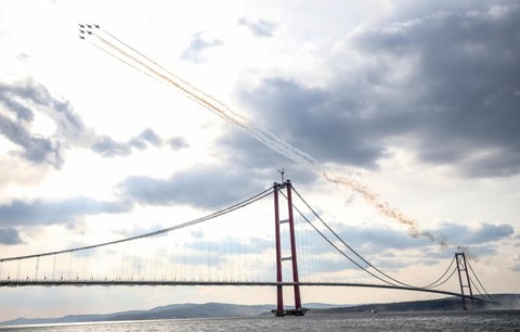 【Kの法則発動しなければいいが】トルコ西部に世界最長つり橋　明石海峡大橋抜く