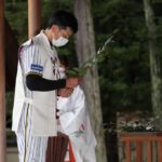 阪神矢野監督らが広田神社参拝「タイガースの野球をやり抜きます。見守ってください」と必勝祈願
