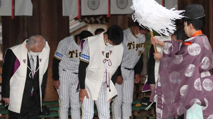 【阪神】矢野監督が廣田神社で必勝祈願　今季のテーマは「かっこいい背中を見せること」