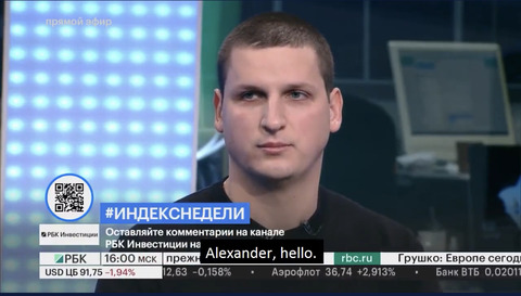 【動画】ロシア経済番組に出演したファンドCEOさん、絶望感溢れる市場の解説がこちらwwwwwwwwwww