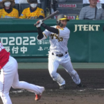 代打で左前に今季初安打の阪神・島田に矢野監督は「普通にいけばずっと１軍にいるような調子で来ていた」
