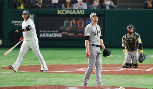 阪神　今季初先発ガンケル　初回中田に痛恨の満塁弾被弾「修正もできず悔しい投球となった」