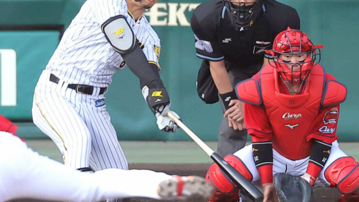 【阪神】佐藤輝明、今季初の１試合３三振　９回１死三塁の同点機での空振り三振に甲子園はため息