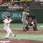 【阪神】4回表 中野拓夢の盗塁で送球が逸れている間に1点返す！！